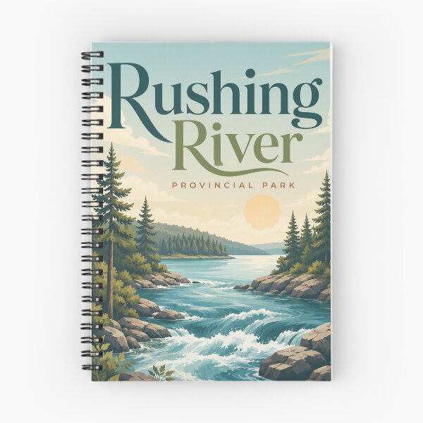 Item preview, Rushing River Provincial Park Ontario Canadian Shield designed and sold by Aryabek.