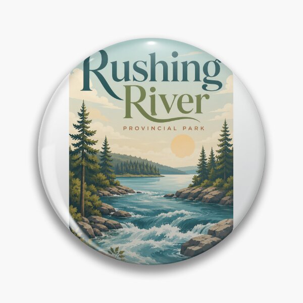 Item preview, Rushing River Provincial Park Ontario Canadian Shield designed and sold by Aryabek.