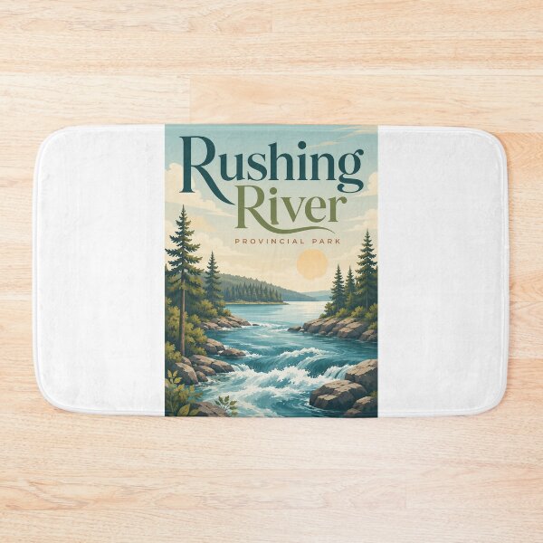 Item preview, Rushing River Provincial Park Ontario Canadian Shield designed and sold by Aryabek.