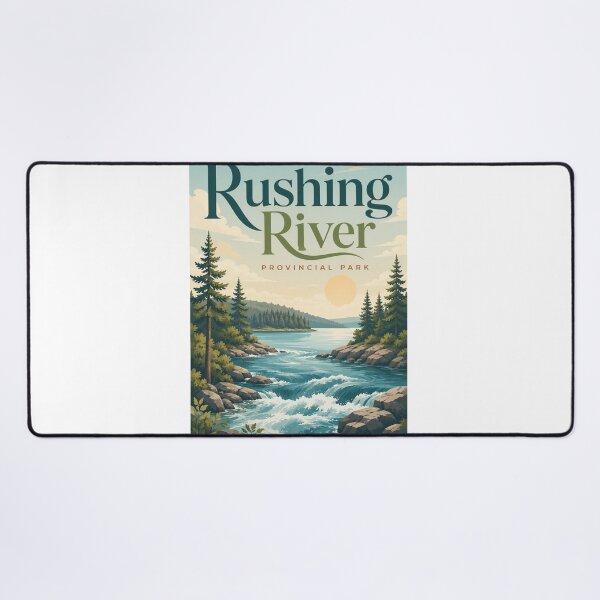 Item preview, Rushing River Provincial Park Ontario Canadian Shield designed and sold by Aryabek.