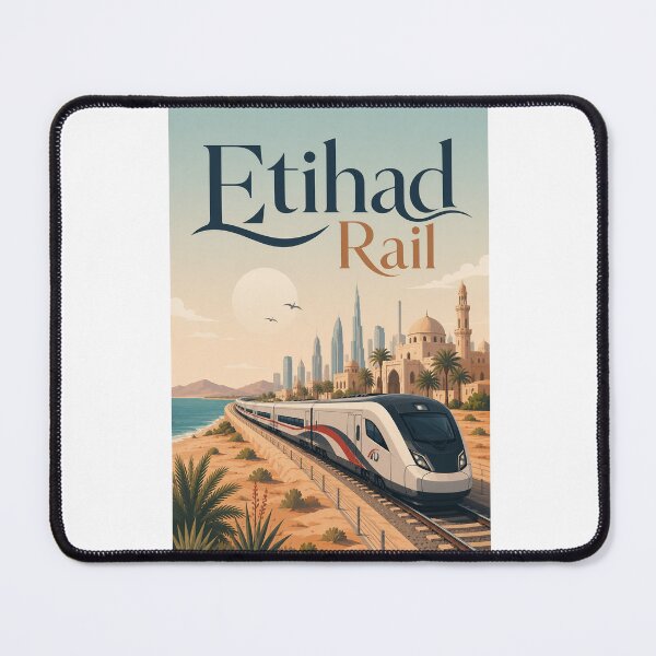 Item preview, Etihad Rail Dubai Abu Dhabi United Arab Emirates designed and sold by Aryabek.