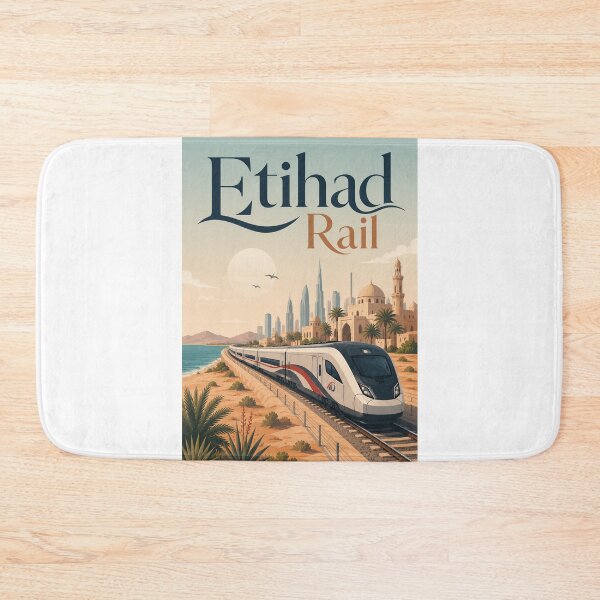 Item preview, Etihad Rail Dubai Abu Dhabi United Arab Emirates designed and sold by Aryabek.