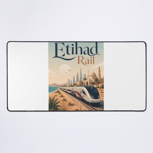 Item preview, Etihad Rail Dubai Abu Dhabi United Arab Emirates designed and sold by Aryabek.