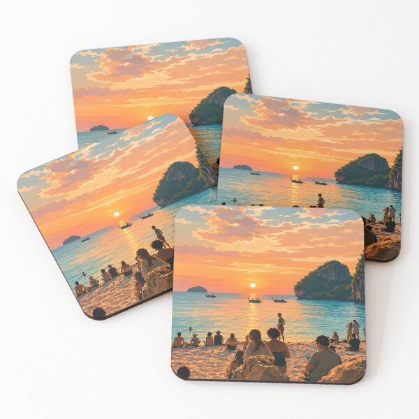 Item preview, Railay Beach Sunset – Thailand designed and sold by Spirit of Siam.