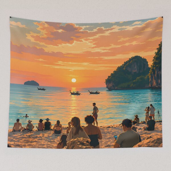 Item preview, Railay Beach Sunset – Thailand designed and sold by Spirit of Siam.