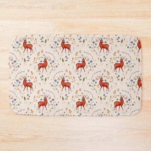 Item preview, Gentle Stag Amongst the Wildflowers designed and sold by Citizen.