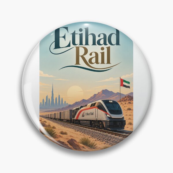 Item preview, Etihad Rail Freight Network Abu Dhabi United Arab Emirates designed and sold by Aryabek.