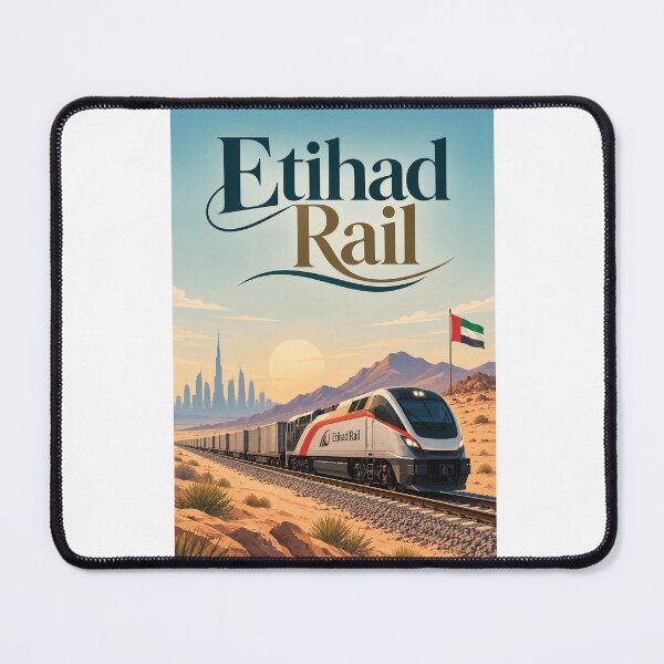 Item preview, Etihad Rail Freight Network Abu Dhabi United Arab Emirates designed and sold by Aryabek.