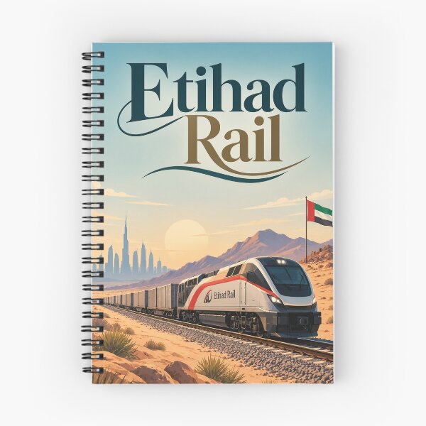 Item preview, Etihad Rail Freight Network Abu Dhabi United Arab Emirates designed and sold by Aryabek.