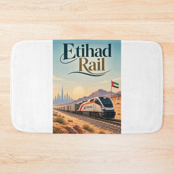 Item preview, Etihad Rail Freight Network Abu Dhabi United Arab Emirates designed and sold by Aryabek.