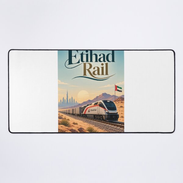 Item preview, Etihad Rail Freight Network Abu Dhabi United Arab Emirates designed and sold by Aryabek.