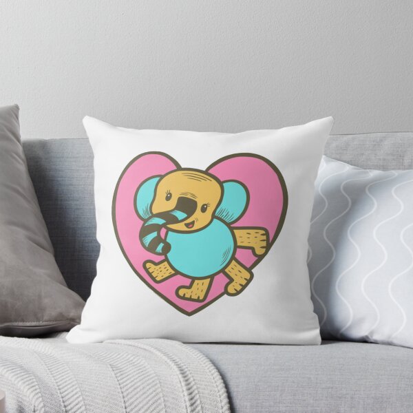 Artikelvorschau, Retro-Cartoon-Elefanten-Liebesherz entworfen und verkauft von KrikstudioStore.