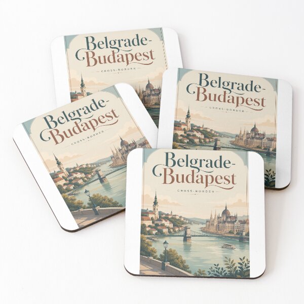 Item preview, Belgrade Budapest Cross Border Danube Railway Serbia Hungary designed and sold by Aryabek.