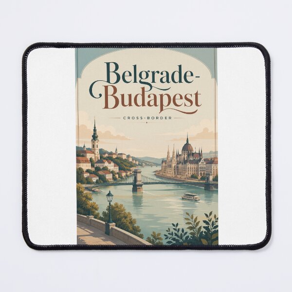 Artikelvorschau, Belgrad Budapest Grenzüberschreitende Donaubahn Serbien Ungarn entworfen und verkauft von Aryabek.