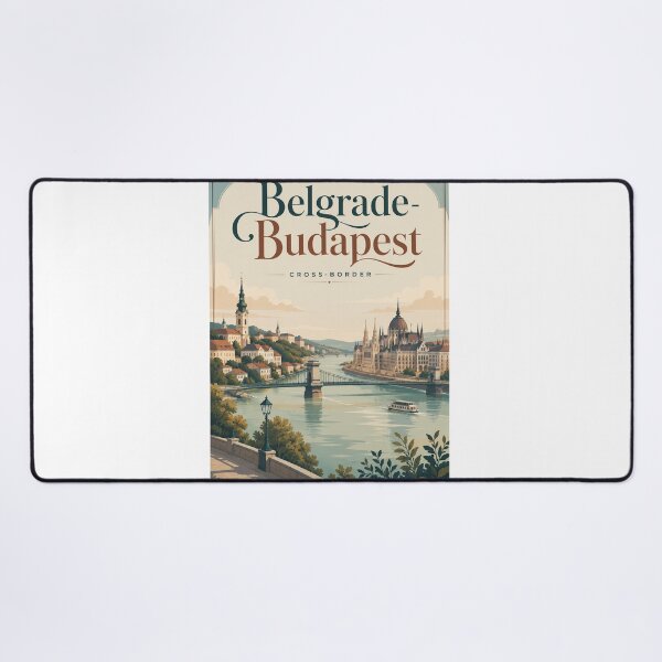 Item preview, Belgrade Budapest Cross Border Danube Railway Serbia Hungary designed and sold by Aryabek.