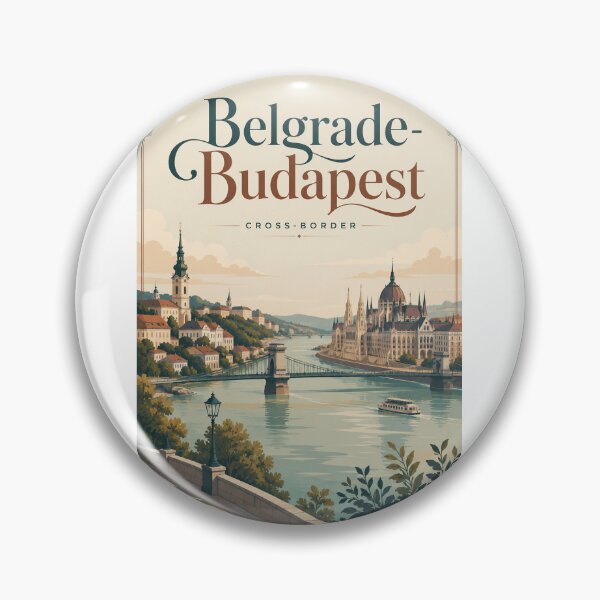 Item preview, Belgrade Budapest Cross Border Danube Railway Serbia Hungary designed and sold by Aryabek.