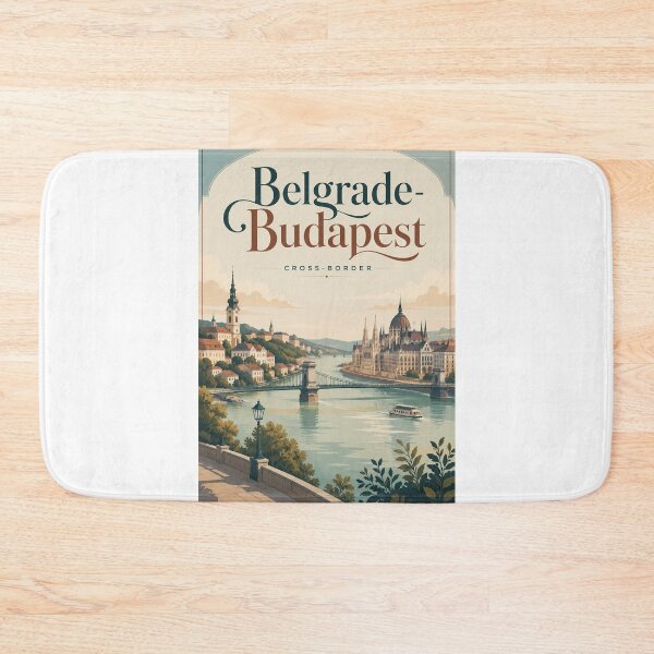Item preview, Belgrade Budapest Cross Border Danube Railway Serbia Hungary designed and sold by Aryabek.