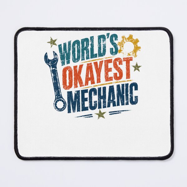 Item preview, World's Okayest Mechanic Automotive Repair Professional designed and sold by RetroMini2026.