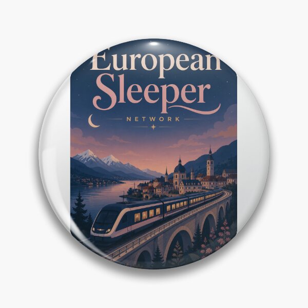 Item preview, European Sleeper Railway Amsterdam Berlin Prague Brussels designed and sold by Aryabek.