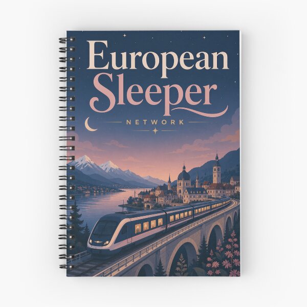 Item preview, European Sleeper Railway Amsterdam Berlin Prague Brussels designed and sold by Aryabek.