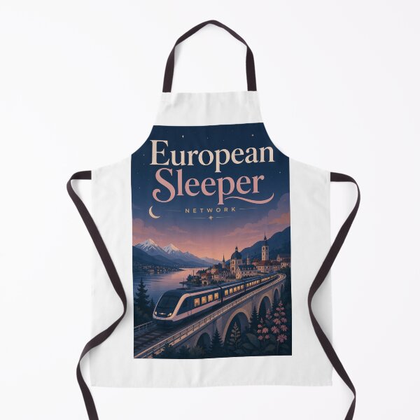 Item preview, European Sleeper Railway Amsterdam Berlin Prague Brussels designed and sold by Aryabek.