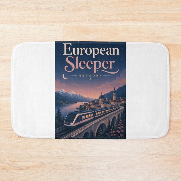 Item preview, European Sleeper Railway Amsterdam Berlin Prague Brussels designed and sold by Aryabek.