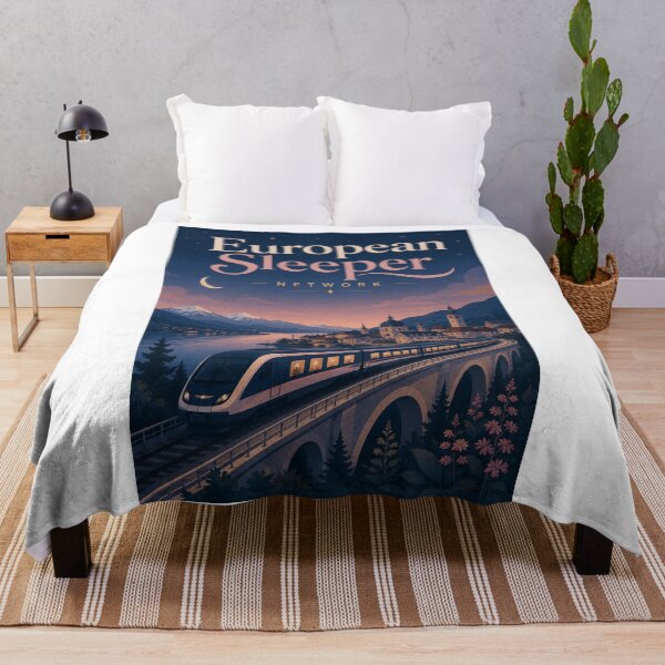 Item preview, European Sleeper Railway Amsterdam Berlin Prague Brussels designed and sold by Aryabek.