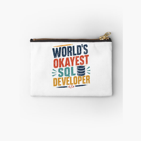 Item preview, World's Okayest SQL Developer Programmer Database Coding IT Professional designed and sold by RetroMini2026.