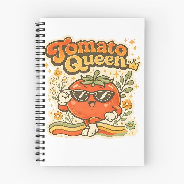 Item preview, Tomato Queen | Cute Kawaii Tomato Retro Vintage Funny Vegetable Design designed and sold by KAM-KAM-STORE.