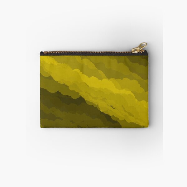 Item preview, Nubes esponjosas de color amarillo mostaza con degradado designed and sold by SolGalaxyDesign.
