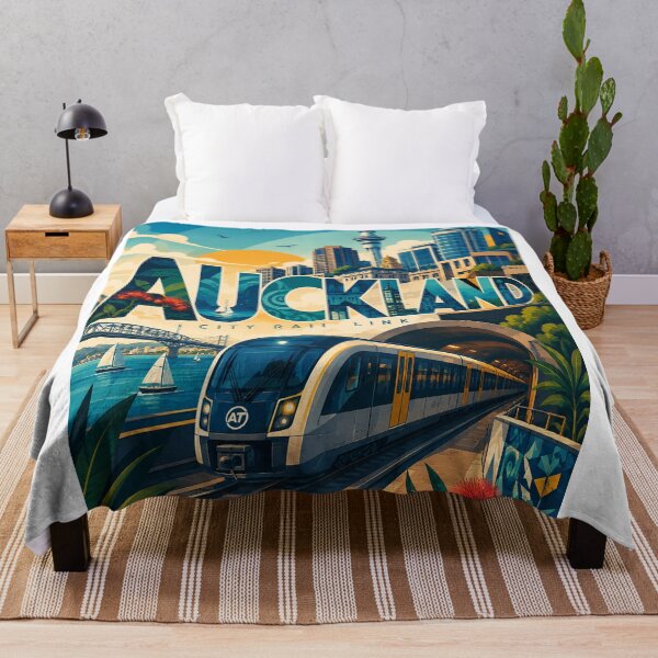 Item preview, Auckland City Rail Link Sky Tower New Zealand designed and sold by StampMyPassport.