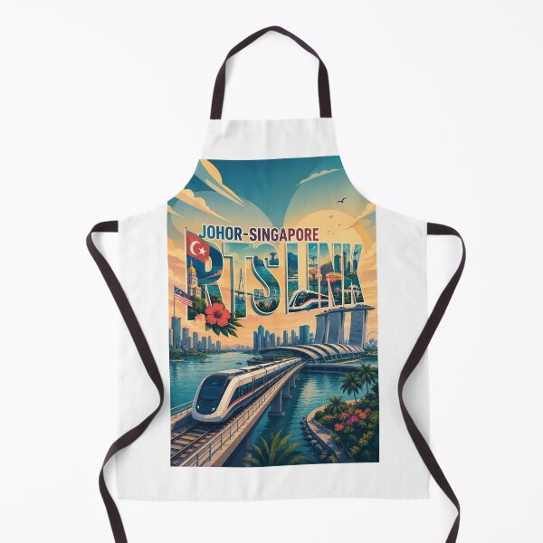 Item preview, Johor Singapore RTS Link Marina Bay Johor Bahru designed and sold by StampMyPassport.