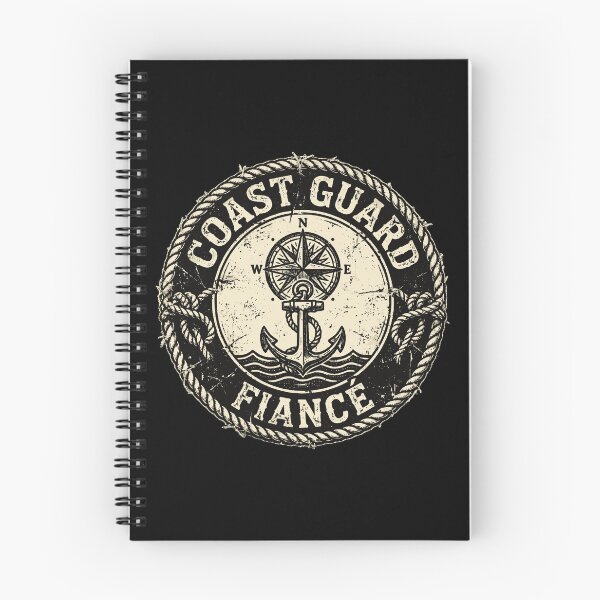 Item preview, Coast Guard Fiancé Vintage Nautical Gift | Proud Coastie Partner Design designed and sold by Coasties.