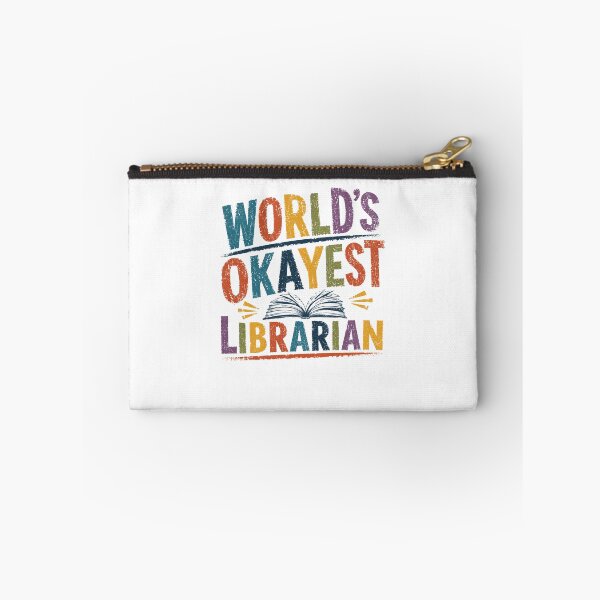 Item preview, World's Okayest Librarian Funny Library Professional Book Lover designed and sold by RetroMini2026.