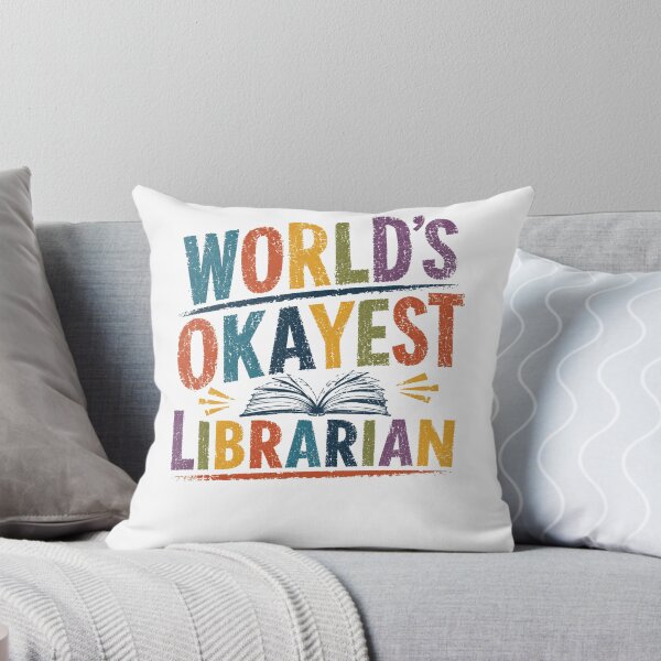 Item preview, World's Okayest Librarian Funny Library Professional Book Lover designed and sold by RetroMini2026.
