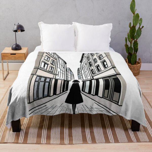 Item preview, Illustration - Stylized Street, Monochrome Manga Vibe designed and sold by Reverso-Design.