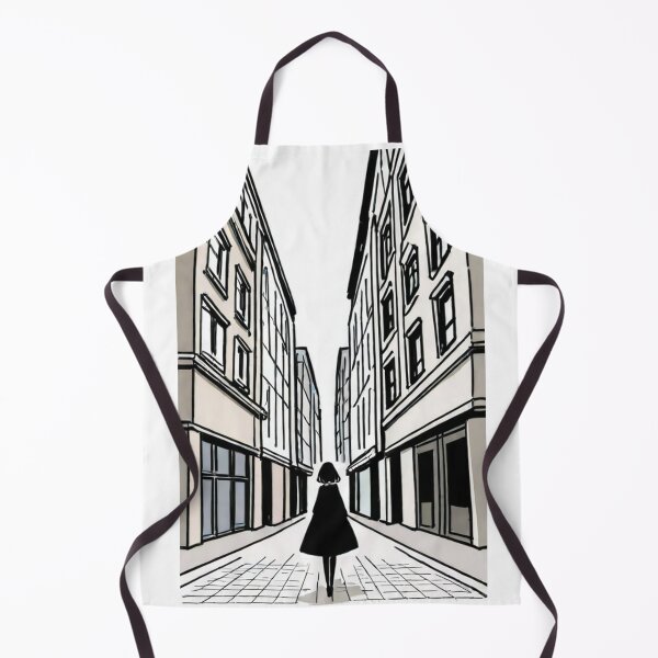 Item preview, Illustration - Stylized Street, Monochrome Manga Vibe designed and sold by Reverso-Design.