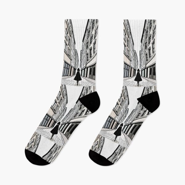 Item preview, Illustration - Stylized Street, Monochrome Manga Vibe designed and sold by Reverso-Design.