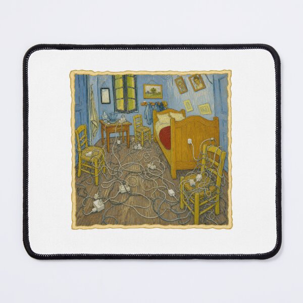 Item preview, Tangled Chargers in Van Gogh's Bedroom designed and sold by GoverArt.