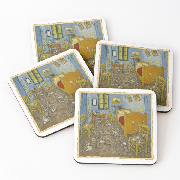 Item preview, Tangled Chargers in Van Gogh's Bedroom designed and sold by GoverArt.