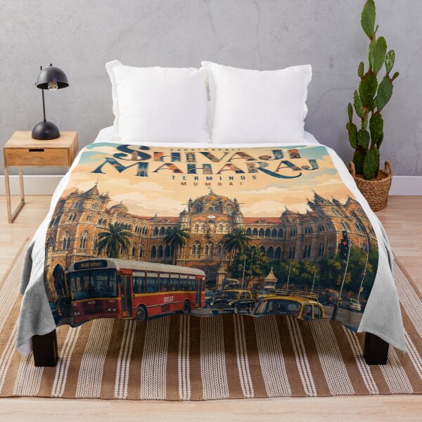 Item preview, Chhatrapati Shivaji Maharaj Terminus Mumbai Maharashtra designed and sold by StampMyPassport.