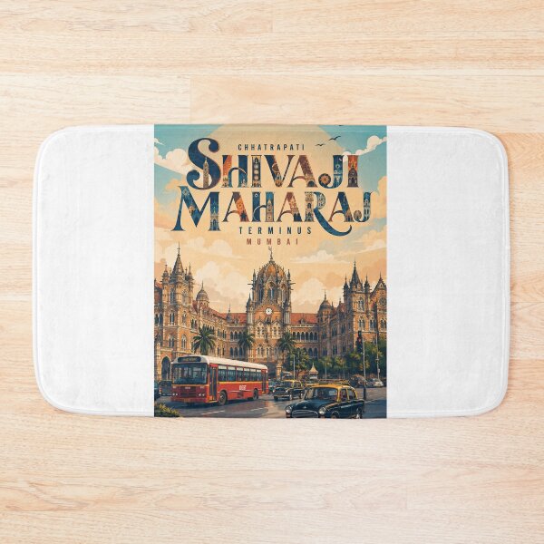 Item preview, Chhatrapati Shivaji Maharaj Terminus Mumbai Maharashtra designed and sold by StampMyPassport.