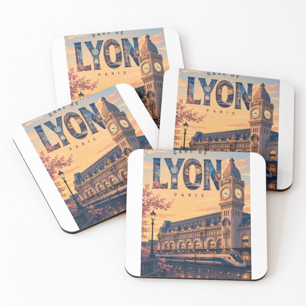 Item preview, Gare de Lyon Paris Île de France France designed and sold by StampMyPassport.