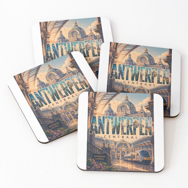 Item preview, Antwerpen Centraal Antwerp Belgium Historic Railway Terminal designed and sold by StampMyPassport.