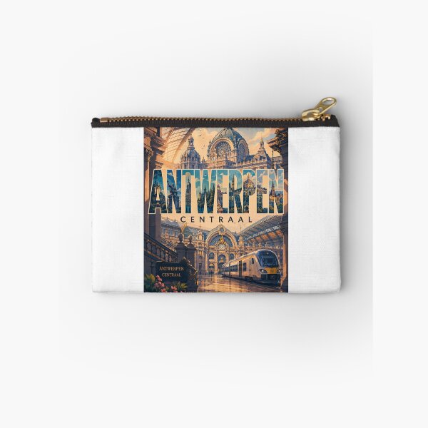 Item preview, Antwerpen Centraal Antwerp Belgium Historic Railway Terminal designed and sold by StampMyPassport.