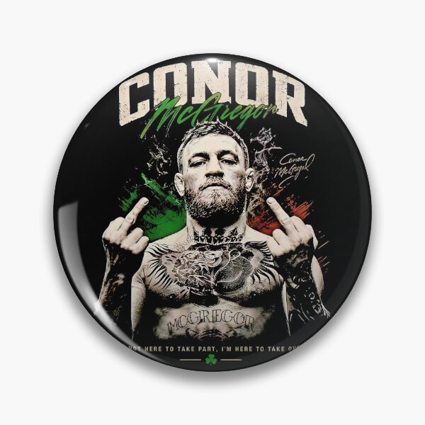 Item preview, Conor Mcgregor middle finger UFC designed and sold by Landesign.