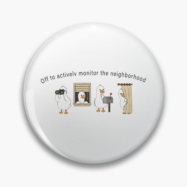 Item preview, Off To Actively Monitor The Neighborhood designed and sold by ladycerebellum.