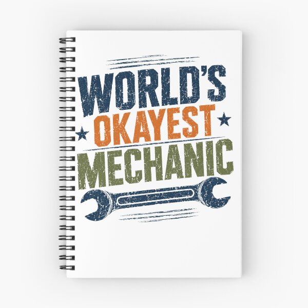 Item preview, World's Okayest Mechanic Auto Repair Worker Automotive Technician designed and sold by RetroMini2026.