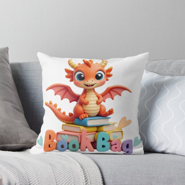 Item preview, Baby  Dragon Reading Books Fantasy designed and sold by CodellCreations.
