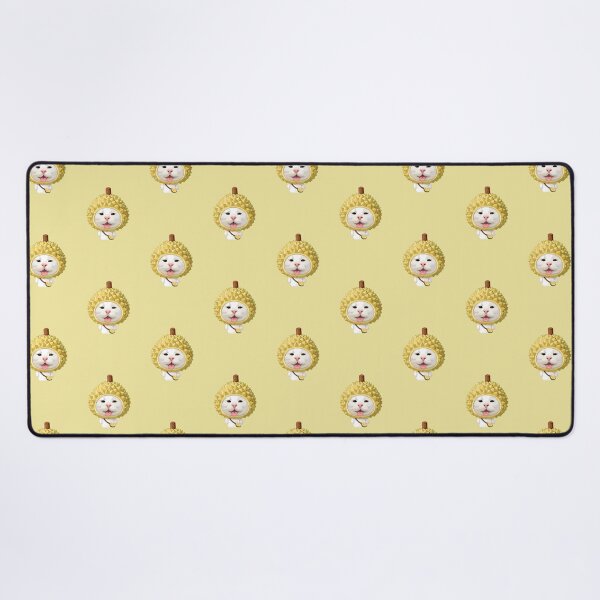 Item preview, Cute Durian Cat - Adorable Kitten in Fruit Costume Kawaii Art designed and sold by arfindo-indra.